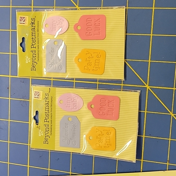 Metal Accent Lot of 6 Scrapbook Paper Crafts - Picture 3 of 5